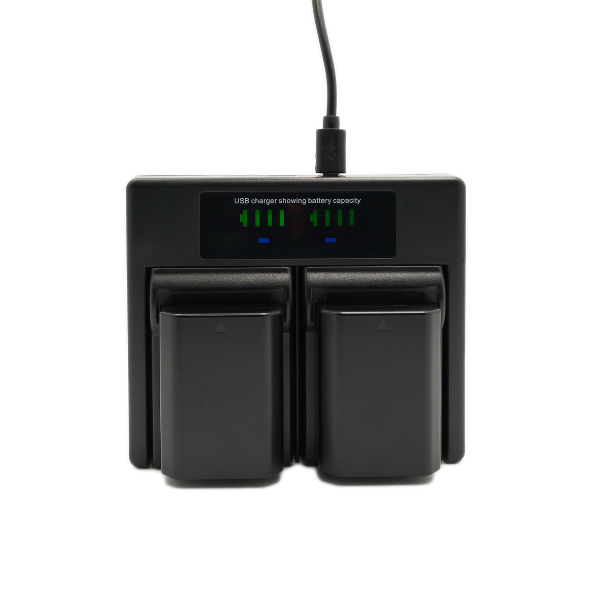Hridz NP-FZ100 Battery & Charger Kit – 2 Batteries + Dual USB Charger for Sony A7 III, A7R IV, A7 IV, A9, A6600
