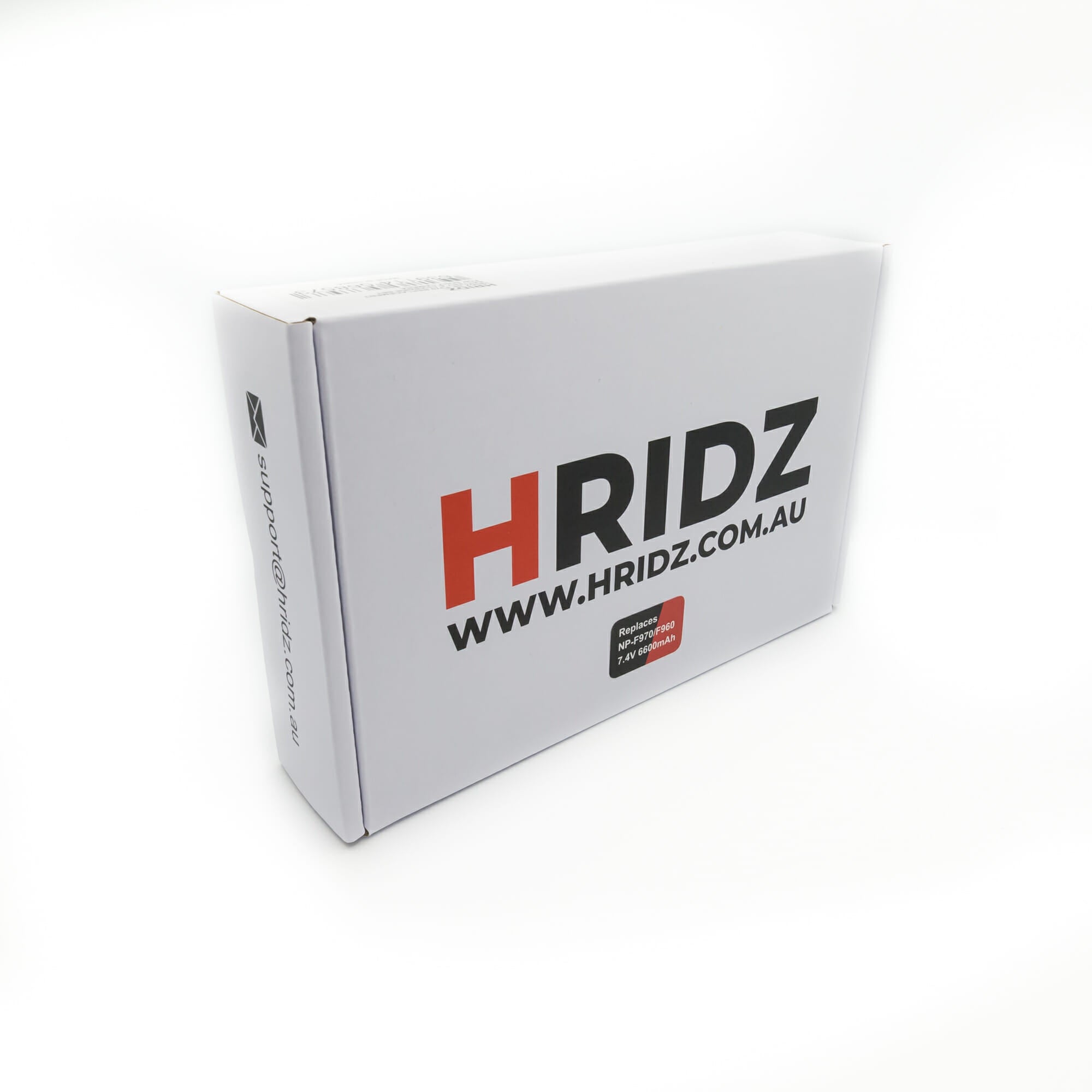 HRIDZ NP-F970 6600mAh Batteries and Charger set replaces Sony NPF battery