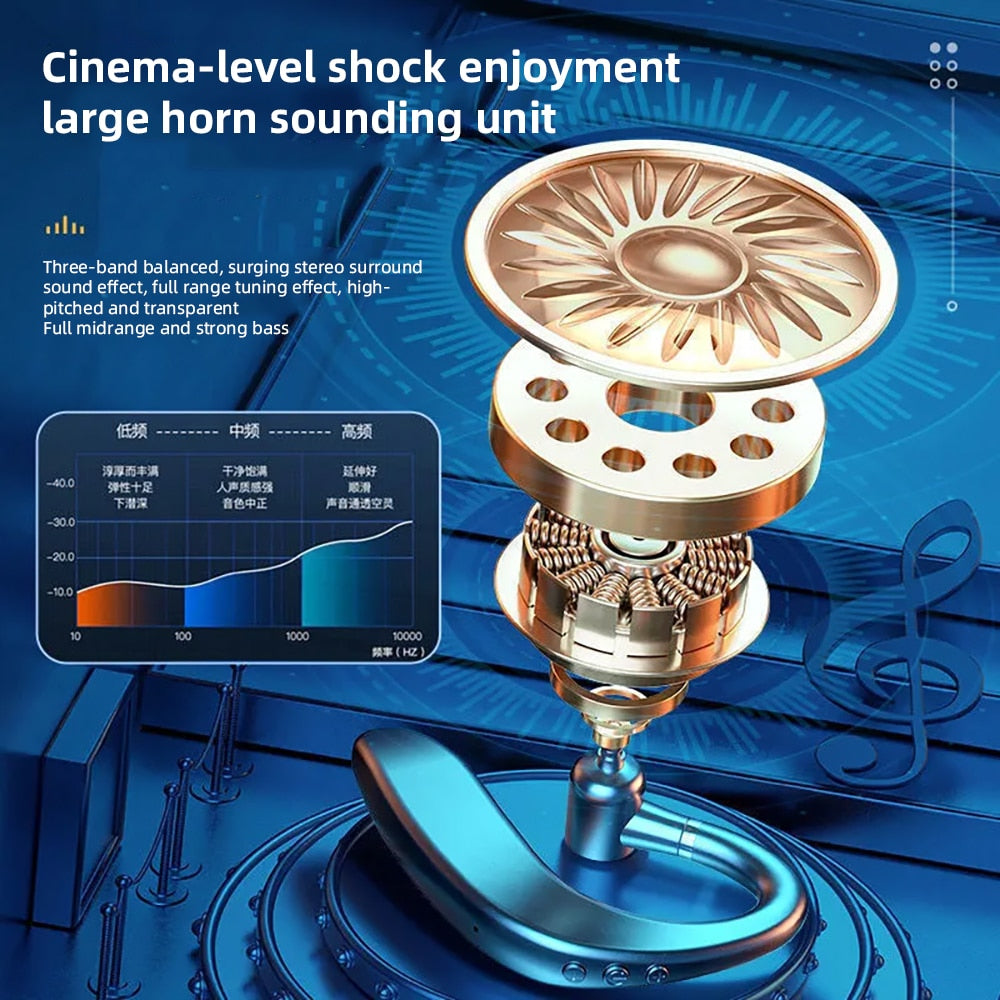 V8 Headset Bluetooth Headset Hands-Free Wireless Headset Business Headset