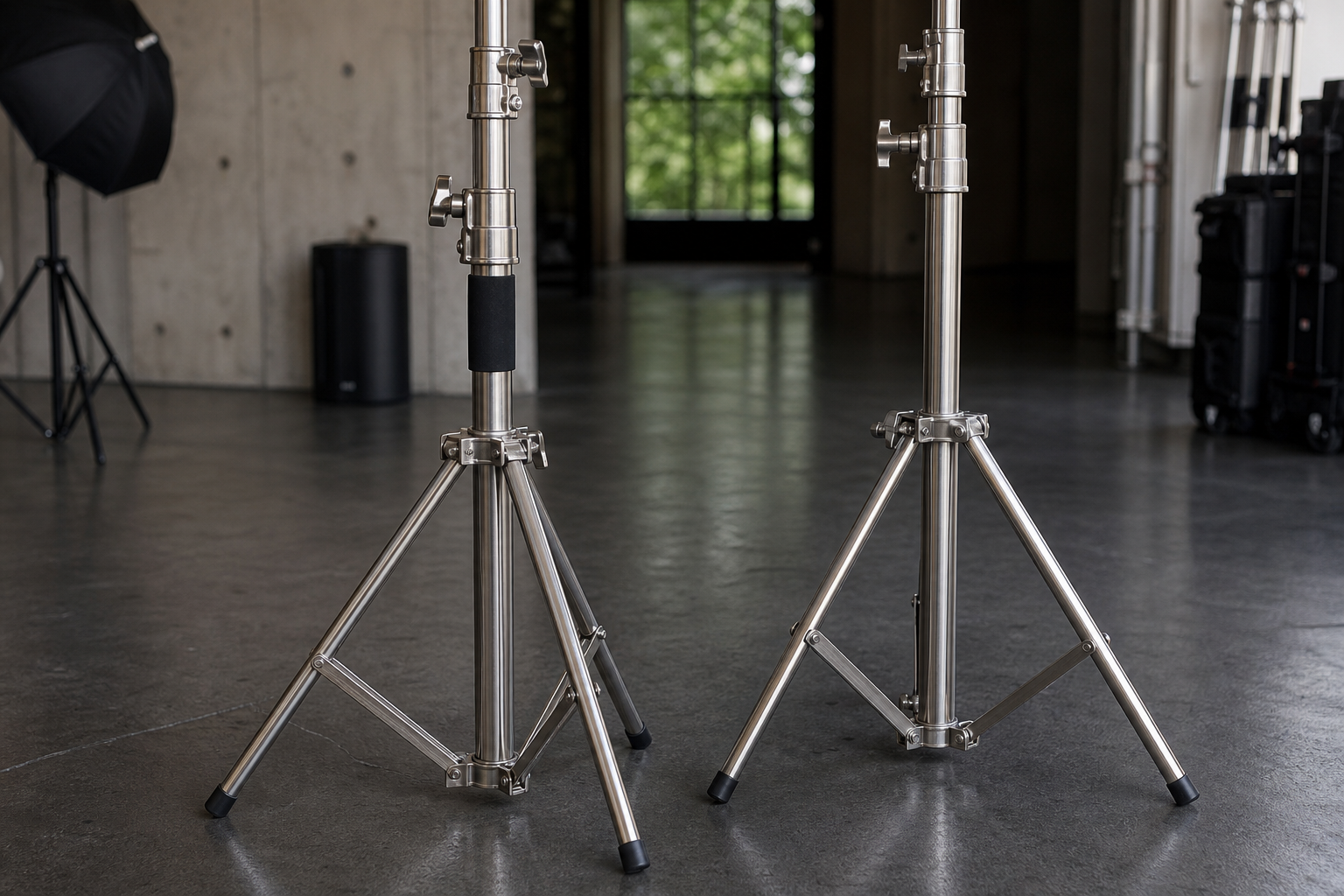 Heavy Duty Light Stands: Why Stainless Steel Wins Every Time