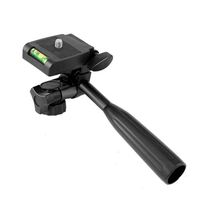 1/4” 3D PTZ Tripod Head with 360° Rotation & 90° Tilt for Mobile Phone, DSLR & Live Streaming