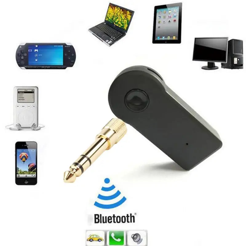 1-Pcs 3.5mm Female Jack Stereo to 6.35mm Jack Adapter for Earphone 1/4" Guitar