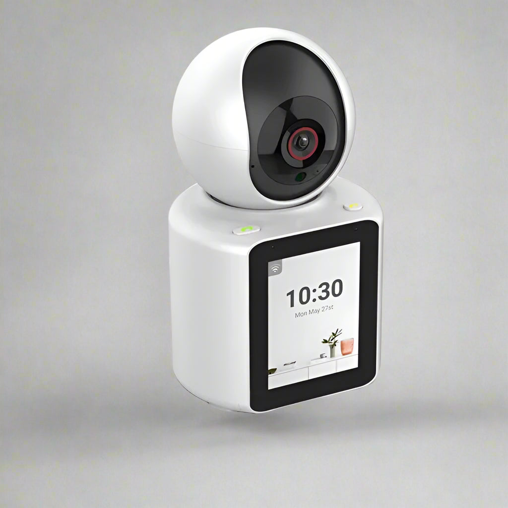 1080P WiFi Surveillance Camera with Two-Way Audio, Rotating Lens & Night Vision