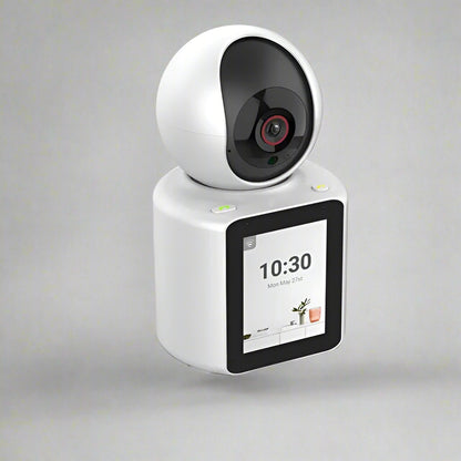 1080P WiFi Surveillance Camera with Two-Way Audio, Rotating Lens & Night Vision