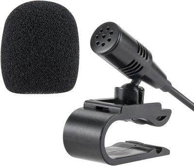 Car Audio Microphone 3.5mm Clip Jack Plug Mic Stereo Mini Wired External Microphone For Auto DVD Radio Professionals