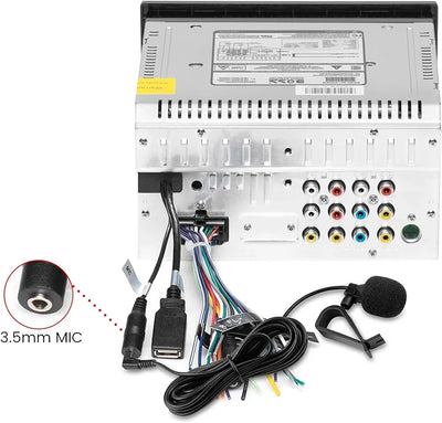 Car Audio Microphone 3.5mm Clip Jack Plug Mic Stereo Mini Wired External Microphone For Auto DVD Radio Professionals