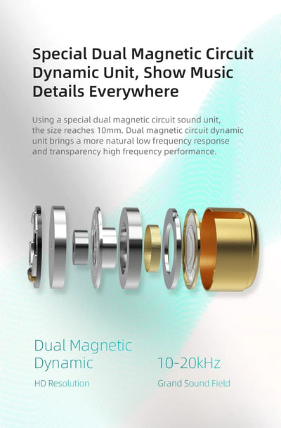 EDX PRO In ear monitors Wired Earphones No-Mic IEM HIFI Stereo Bass Music Earbuds IEM