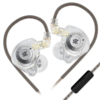 EDX PRO-X Wired Earphones With Mic HIFI Stereo Bass Music Earbuds In-Ear Sport Headphones