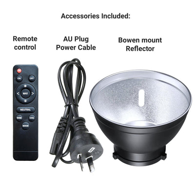 HRIDZ 100W Indoor-Outdoor Bi-Colour LED Video Light for Photography Filmmaking