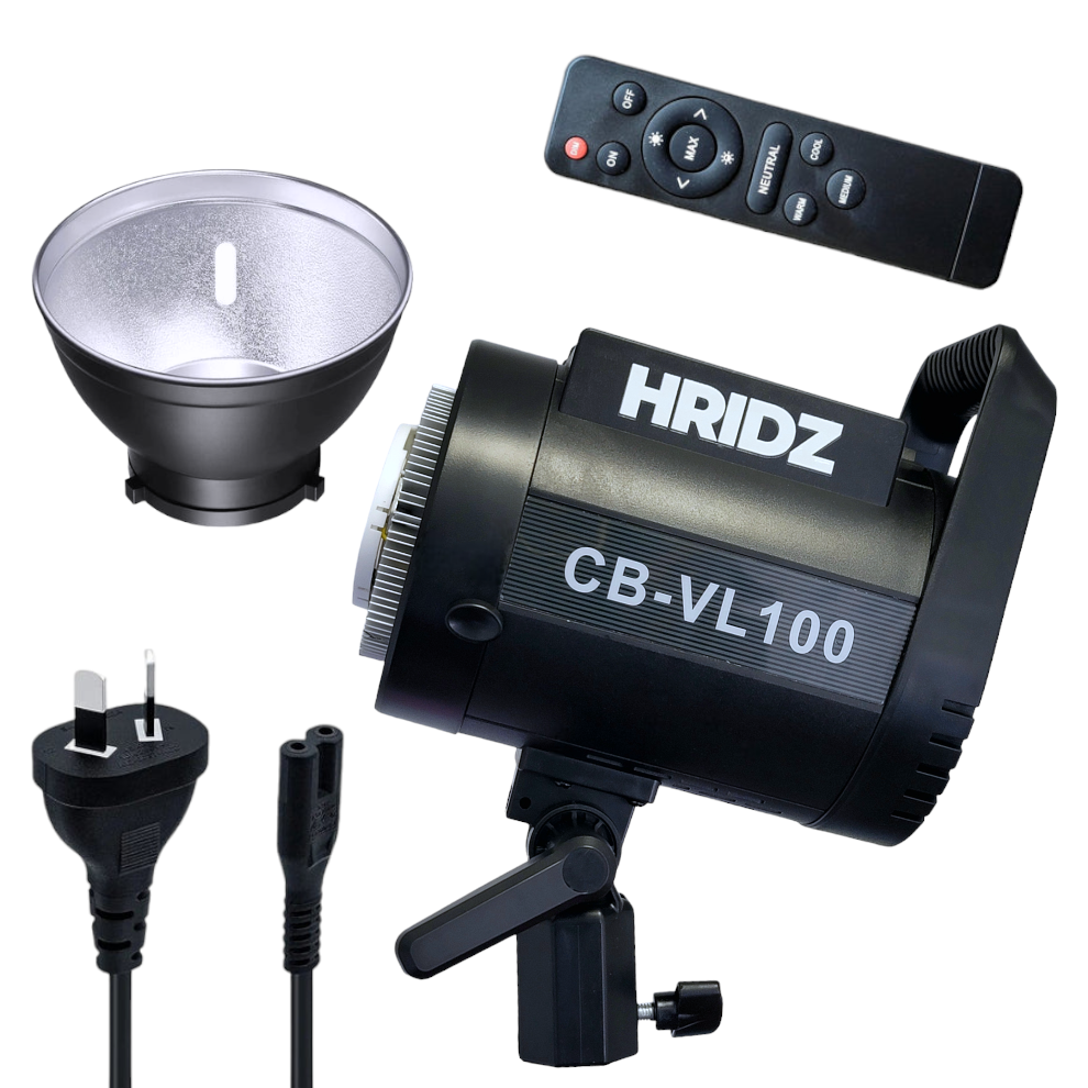 HRIDZ 100W Indoor-Outdoor Bi-Colour LED Video Light for Photography Filmmaking