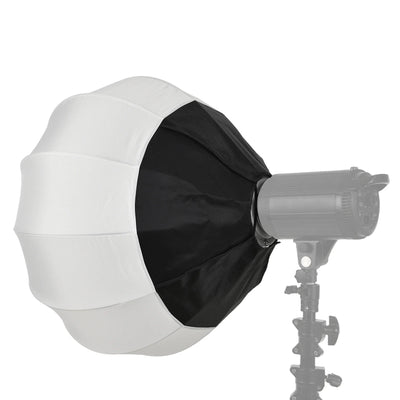 HRIDZ GLS65 65cm Globe Lantern Softbox with Bowens Mount – Collapsible 360° Spherical Diffuser for Studio Flash & LED Video Lights