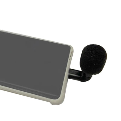HRIDZ Portable Mini Microphone 3.5mm Stereo OR Type-C Flexural Bendable Mic
