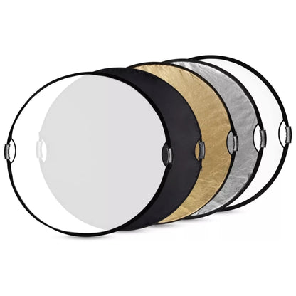 Hridz 1.1m portable light reflectors with Strong Hand Grip