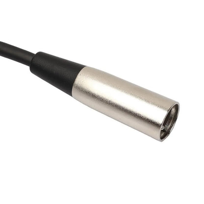 Hridz 1/4” 6.35mm Stereo Jack to 3-Pin XLR Audio Cable – Professional Mic Adapter Cord for Speaker Amplifier (30cm)