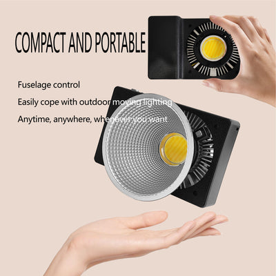 Hridz 100W COB LED Video Light Bi-Color 2800K-6800K Continuous Studio Photography Lighting Kit with Softbox for YouTube, Filmmaking Product Photography