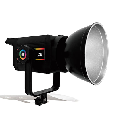 Hridz 200W RGB COB LED Video Light with Remote Control – Adjustable 2800K-6800K Studio Photography Lighting for YouTube, Live Streaming, Filmmaking & Content Creation