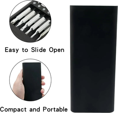 Hridz 24-in-1 Precision Screwdriver Set for Camera, Phone, Watch, Glasses & Electronics Repair