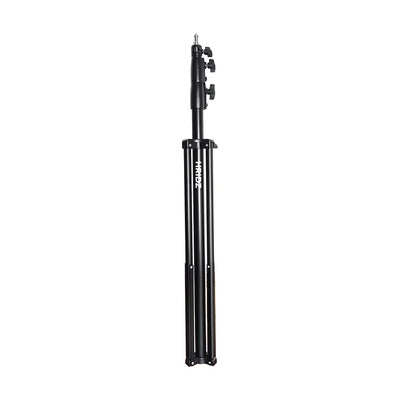 Hridz 280cm Black Stainless Steel Light Stand Colour Heavy Duty with Spigot