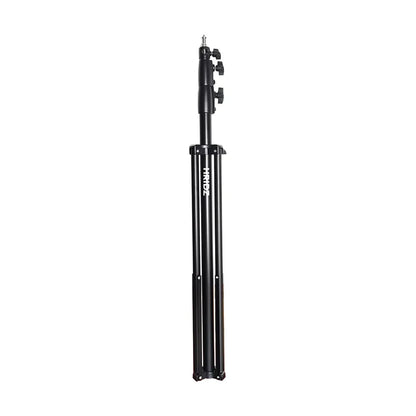 Hridz 280cm Black Stainless Steel Light Stand Colour Heavy Duty with Spigot