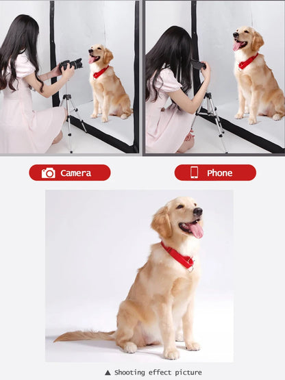 Hridz 2M Large Photography Shooting Tent LED Photo Studio Light Box Kit