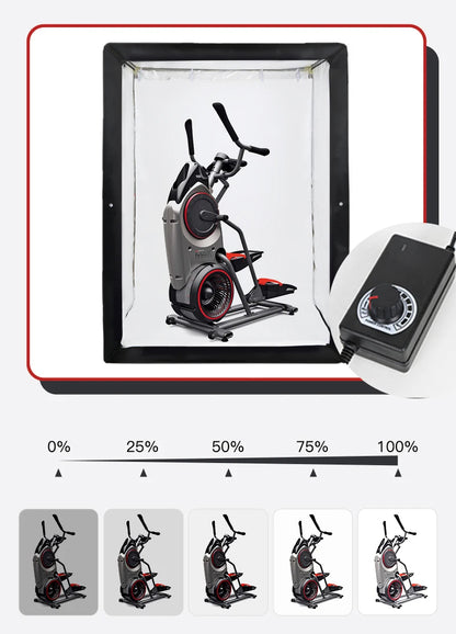 Hridz 2M Large Photography Shooting Tent LED Photo Studio Light Box Kit