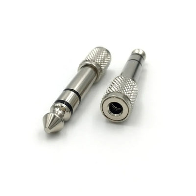 Hridz 3.5mm to 6.35mm Stereo Jack Adapter – Gold-Plated 1/4" Headphone & Guitar Converter