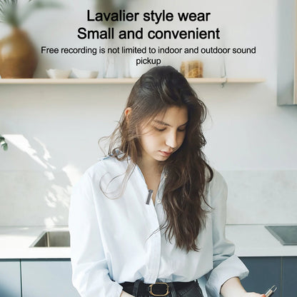 Hridz 3 In 1 Wireless Lavalier Lapel Microphone Set For Iphone Android SLR Camera