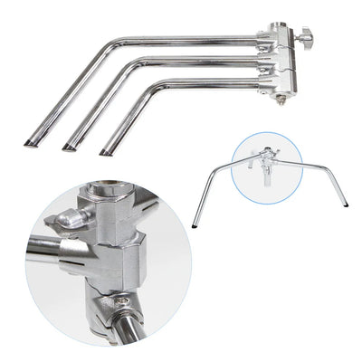 Hridz 3M Stainless Steel Heavy Duty C-Stand Century Light stand