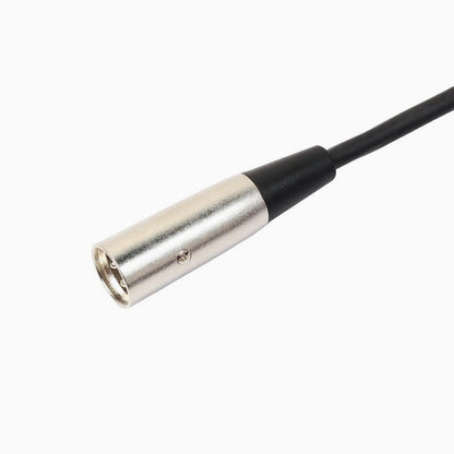 Hridz 3M XLR Male to 1/4" (6.35mm) TS Mono Jack Audio Cable - Noise-Free Microphone & Instrument Cable