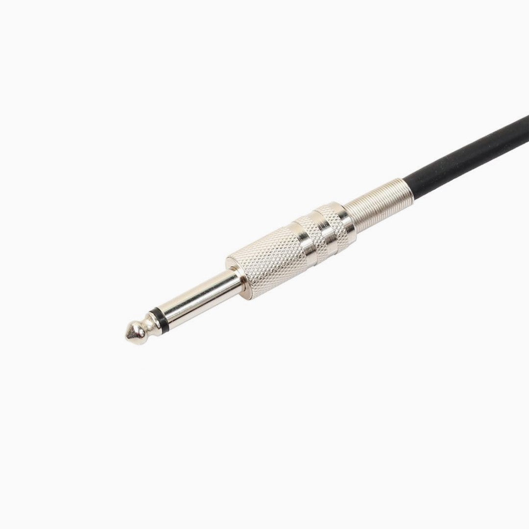 Hridz 3M XLR Male to 1/4" (6.35mm) TS Mono Jack Audio Cable - Noise-Free Microphone & Instrument Cable