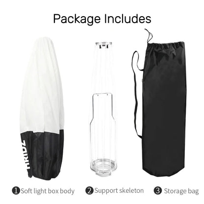 Hridz 65cm Globe Lantern Softbox Strong Metal Bowens mount For Video Studio Photography