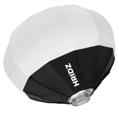 Hridz 65cm Globe Lantern Softbox Strong Metal Bowens mount For Video Studio Photography