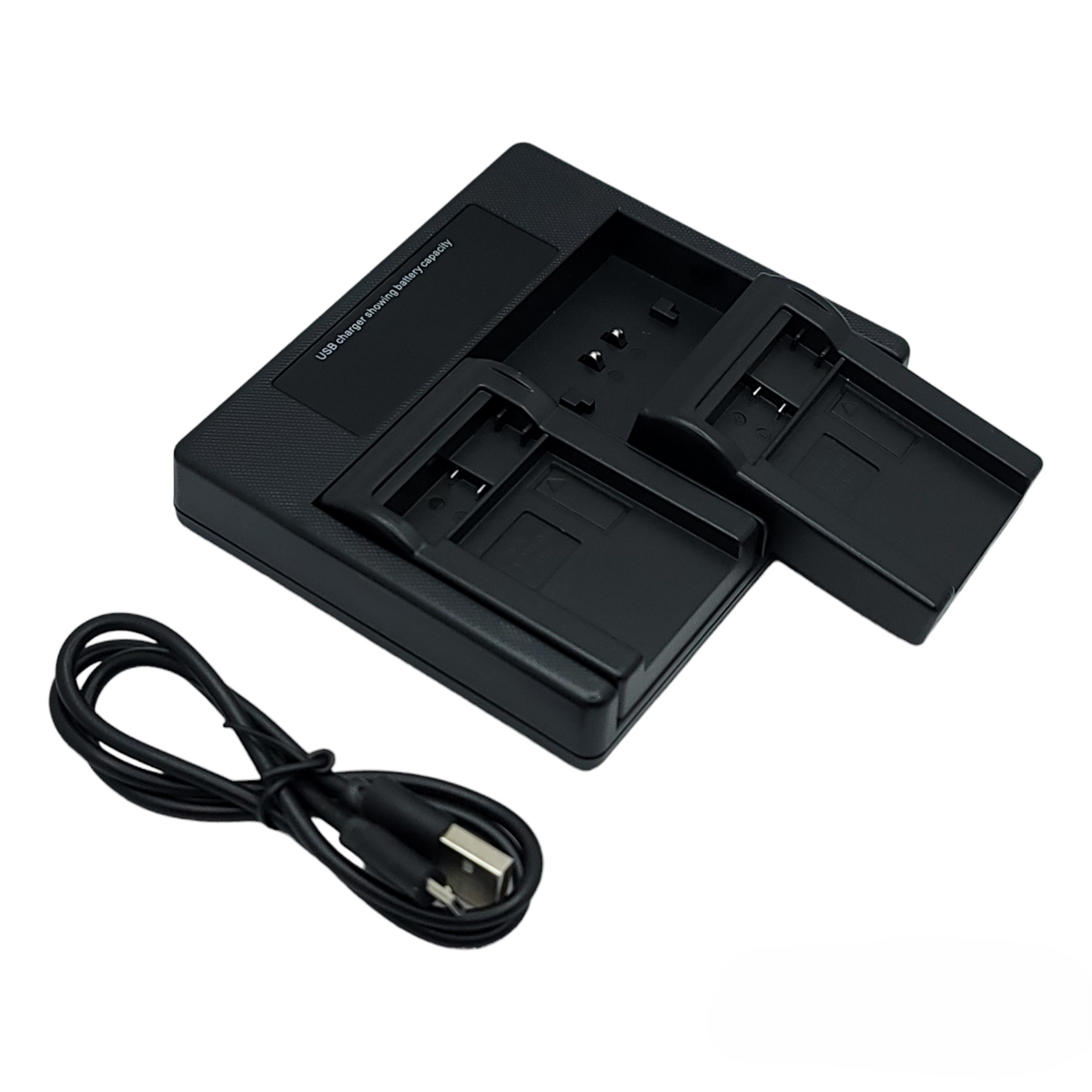Hridz AHDBT-401 Battery Charger for GoPro HERO4 Black & Silver