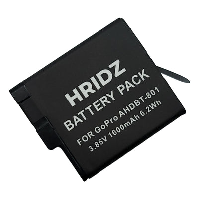 1pc Hridz AHDBT-801 Battery for GoPro Hero 8 Hero 7 Hero 6 Hero 5 for Go Pro AHDBT801
