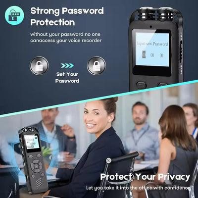 Hridz Digital Voice Recorder Professional Voice Activated