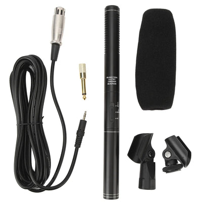 Hridz HZ-320 Shotgun Microphone Professional Recording Studio Condenser Mic for Audio Recording