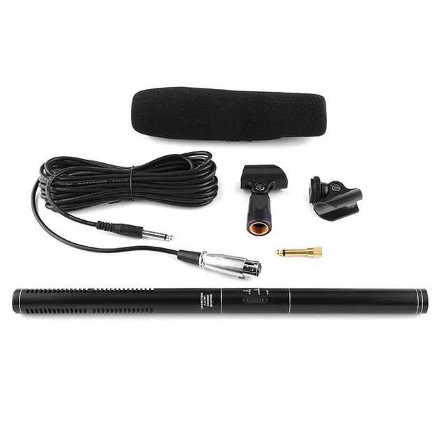 Hridz HZ-320 Shotgun Microphone Professional Recording Studio Condenser Mic for Audio Recording