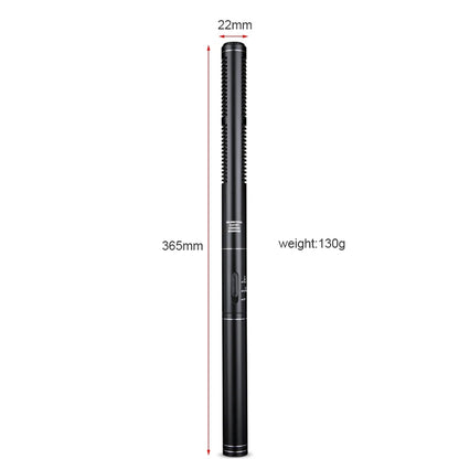 Hridz HZ-320 Shotgun Microphone Professional Recording Studio Condenser Mic for Audio Recording