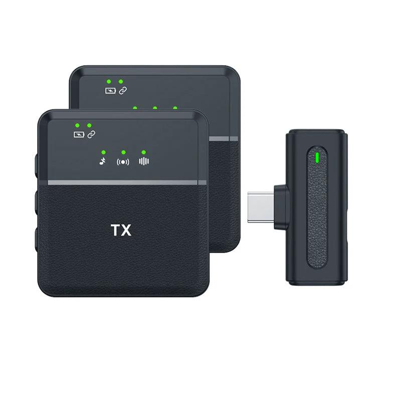 Hridz HZ31 Wireless Lavalier Lapel Microphone for Cameras, Phones & Computers