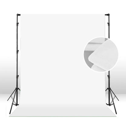Hridz Heavy Duty Photography Backdrop Kit: 2.6x3M Stand & Muslin Backdrops for Studio & Home
