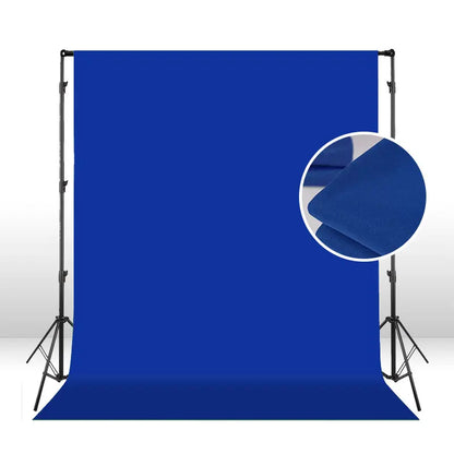 Hridz Heavy Duty Photography Backdrop Kit: 2.6x3M Stand & Muslin Backdrops for Studio & Home