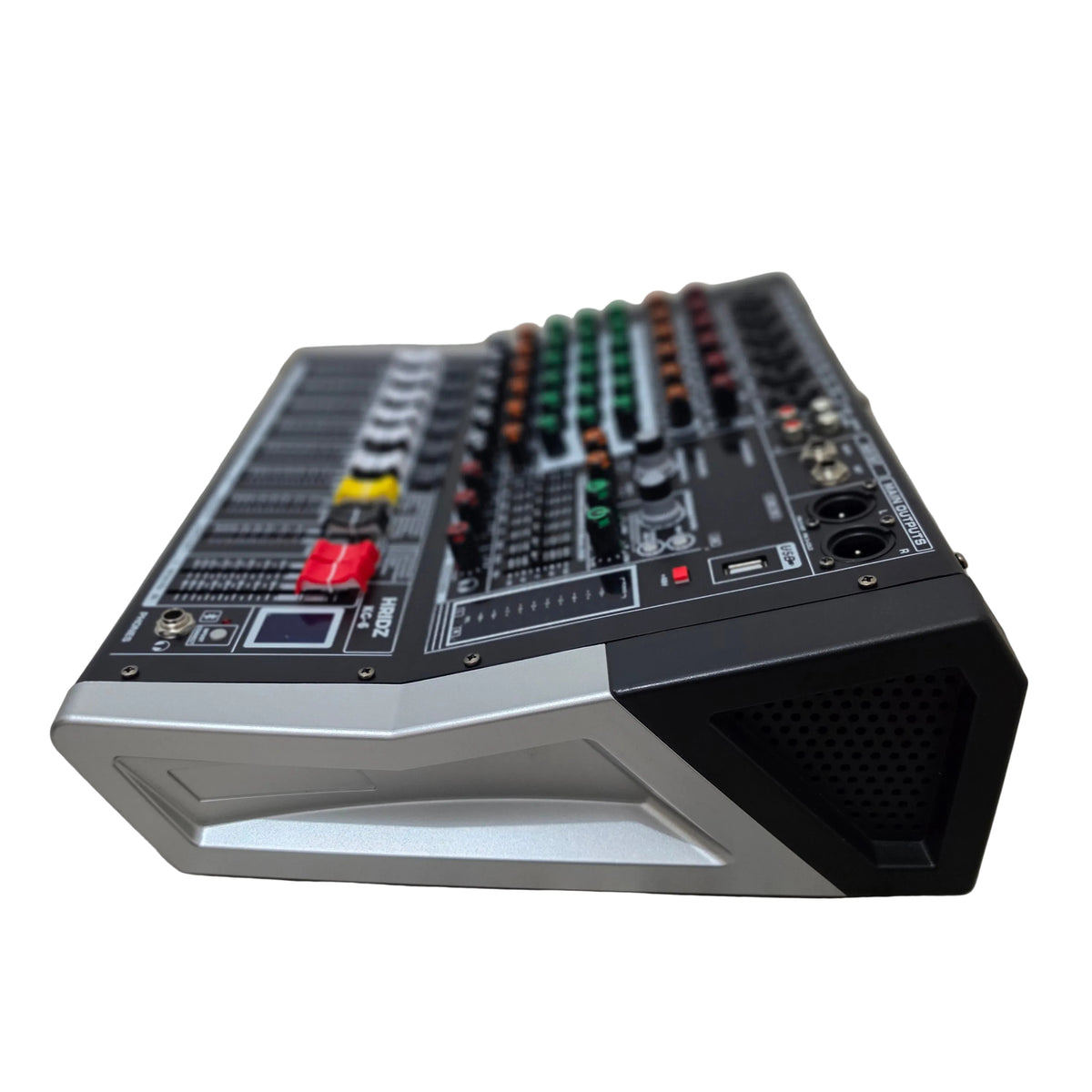 Hridz KG-4 / KG-6 / KG-8 Powered Audio Mixer 600W × 2 with Bluetooth, USB & Built-In Effects