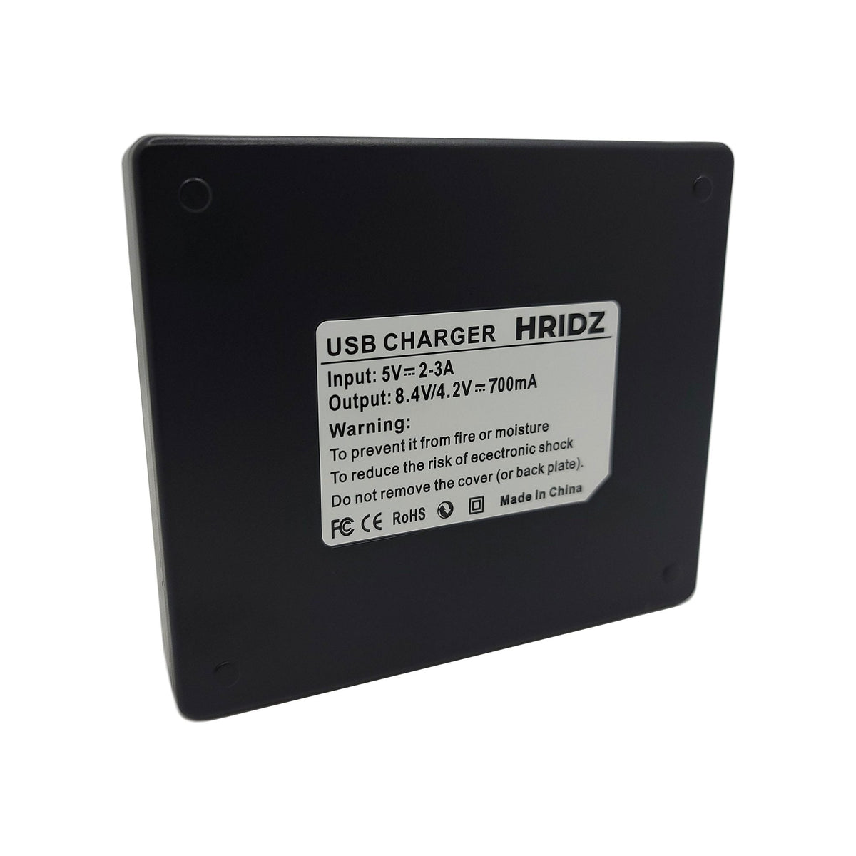Hridz LP-E12 Dual Smart LCD Charger for Canon EOS M/M2/M10/M50/M100/M200 & PowerShot SX70 HS