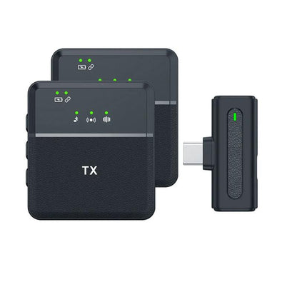 Hridz Lavalier Lapel Wireless Microphone For DSLR Camera Phone Computer Filmmaking Vlogging