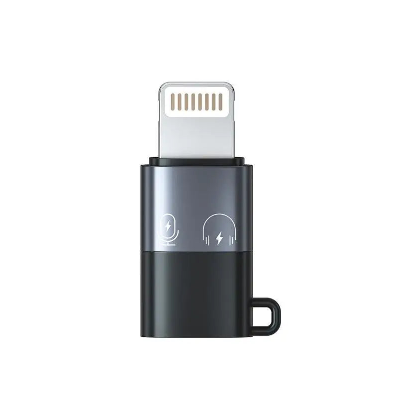 Hridz Lightning to USB Female OTG Adapter — Audio DAC Headphone Adapter for iPhone & iOS