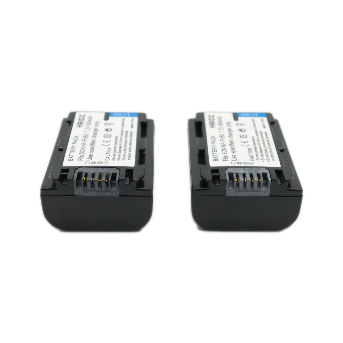 Hridz NP-FH50 Replacement Battery for Sony Cyber-shot HX1, HX100V, HX200V & Alpha A230–A390
