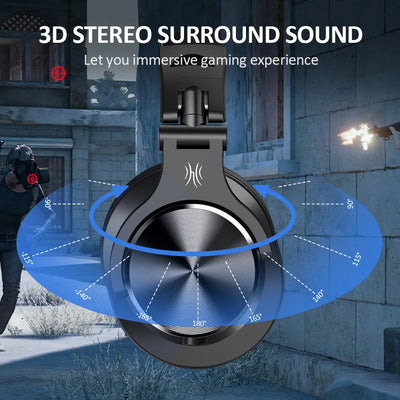 Hridz Pro Sound Mixing Bundle – 8 Channel Audio Mixer & Wireless UHF Microphones & A71D Wired Gaming Headset