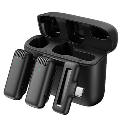 Hridz Professional Audio Wireless Lavalier Microphone Set with In-built noise reduction