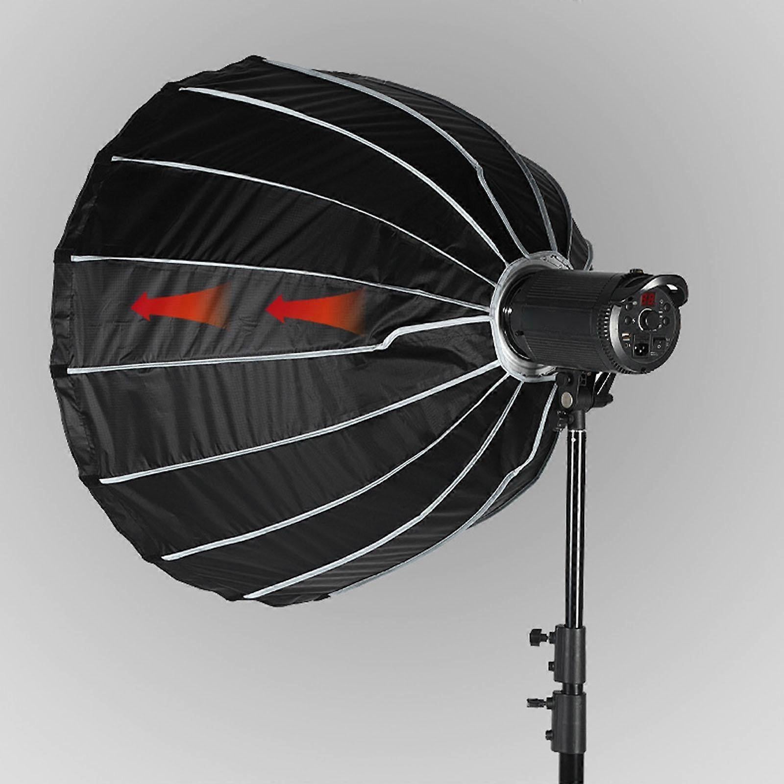 Hridz Quick-Setup Octagon Softbox with Bowens Mount for Studio Flash & LED Video Light – 65cm / 90cm with Grid & Diffuser Cloth