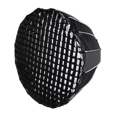 Hridz Quick-Setup Octagon Softbox with Bowens Mount for Studio Flash & LED Video Light – 65cm / 90cm with Grid & Diffuser Cloth